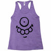 monster face (2) Racerback Tank