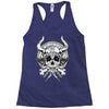 skull viking Racerback Tank