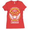I Own It Forever The Title Librarian Ladies Fitted T-Shirt