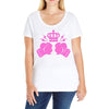 breast cancer fight Ladies Curvy T-Shirt