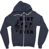 Best Dad Ever Funny Music Note Zipper Hoodie