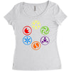 legend of zelda Women's Triblend Scoop T-shirt