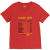 Cancer Facts Zodiac V-Neck Tee