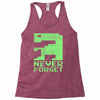 never forget Racerback Tank