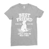 Best Friend Beagle Ladies Fitted T-Shirt