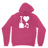 i love house music dj baseball Hoodie