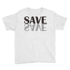 save black Youth Tee
