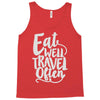 eat well travel often Tank Top