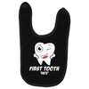 First Tooth Date Baby Bibs