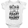 There's This Girl Who Stole My Heart She Calls Me Daddy Baby Bodysuit