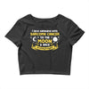 I Love Someone with Sarcoma Cancer to The Moon and Back to Infinity Crop Top