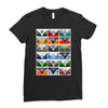 vw camper van fronts, ideal gift or birthday present Ladies Fitted T-Shirt
