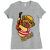 keep calm and play music Ladies Fitted T-Shirt