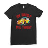 in rust we trust  rat beetle hot rod Ladies Fitted T-Shirt