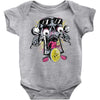 skull biker Baby Onesie