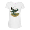 morning commute Maternity Scoop Neck T-shirt
