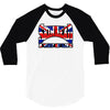 skinhead union jack, ideal birthday gift or present 3/4 Sleeve Shirt