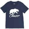 Bear Chaser V-Neck Tee