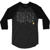 pterodactyl with a machine gun 3/4 Sleeve Shirt