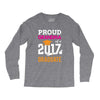 Class of 2017 Proud Grandma Graduation Long Sleeve Shirts
