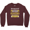 Nobody Is Perfect But If You Are A Grandma You Are Pretty Damn Close Crewneck Sweatshirt