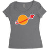 Lego Space Women's Triblend Scoop T-shirt