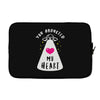 you abducted my heart Laptop sleeve