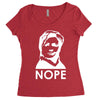 nope Women's Triblend Scoop T-shirt