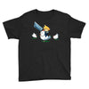 mighty hero atop a chicken Youth Tee