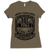 Things Better 1961 Age Approach Magnificent Ladies Fitted T-Shirt