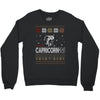 santa capricorn christmas ugly t shirts Crewneck Sweatshirt