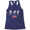 Bae Best Auntie Ever Friends Tv Show Parody Racerback Tank