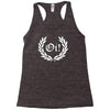 oi laurel punk rock Racerback Tank