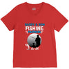 Daddy &amp; Son Fishing Partners ForLife V-Neck Tee