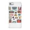 vintage electronic retro technology iPhone 7 Case