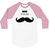 big stache 3/4 Sleeve Shirt