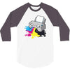 printer 3/4 Sleeve Shirt