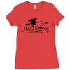 halloween Ladies Fitted T-Shirt