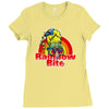 rainbow bite Ladies Fitted T-Shirt