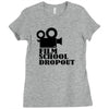 film school dropout Ladies Fitted T-Shirt