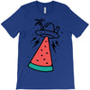 summer alien invasion bright color T-Shirt