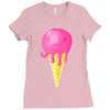 octopus icecream Ladies Fitted T-Shirt