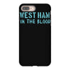 west ham in the blood retro style new iPhone 8 Plus Case