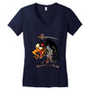 ugly tengu Women's V-Neck T-Shirt