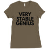 Very Stable Genius Ladies Fitted T-Shirt