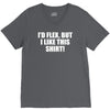 i'd flex but i like this V-Neck Tee