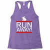 run away rabbit Racerback Tank