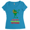 hot grill on grill action Women's Triblend Scoop T-shirt