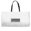 armin van buuren black logo Weekender Totes