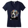 MY DOG Women's V-Neck T-Shirt
